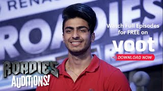 Roadies Audition Fest | Mandeep's Audition - A Laughter Riot!