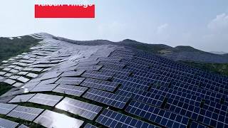 Solar panels on Taihang Mountain