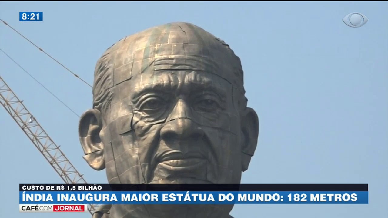 Maior estátua do mundo, na Índia, tem 5 vezes o tamanho do Cristo Redentor  - Casa e Jardim