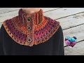 Chauffe épaules femme crochet facile / Neckwarmer collar crochet (english subtitles)