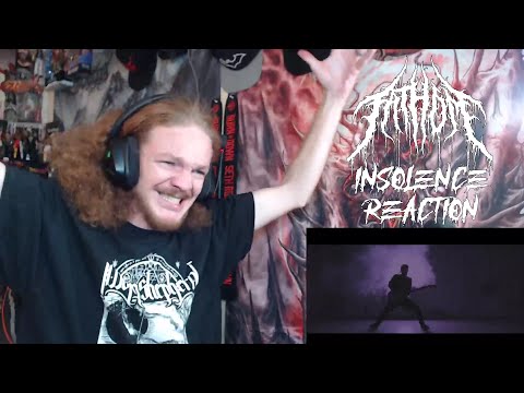 FATHOM - INSOLENCE (OFFICIAL MUSIC VIDEO) REACTION!!!