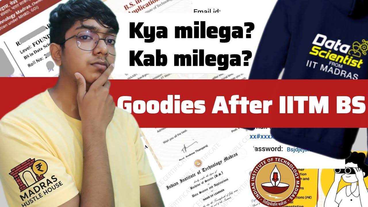 Stuff U Can Avail |I Ft: IIT Madras BS |l Perks & Benefits |I #iitwithoutjee 