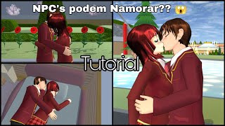 👉🏻 Como Fazer os NPC's Se Beijarem!🔥 🔥😱 🌺 Sakura School Simulator screenshot 2