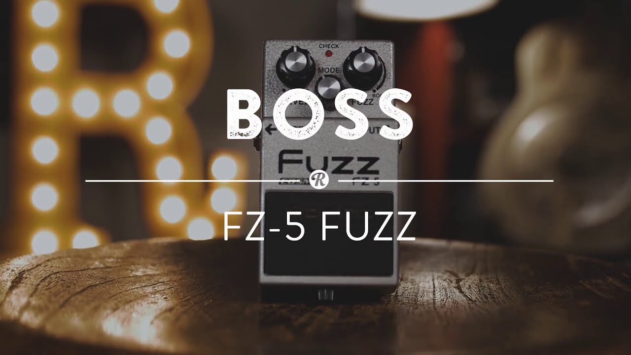 Boss FZ 5 Fuzz - Reverb Demo Video