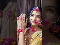 Trendy Haldi Look For Brides 2026🥰 #shorts #makeup #makeover #artist #trending #viral