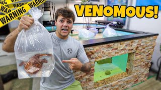 Buying VENOMOUS FISH for My SALTWATER POND!!