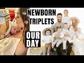 Our Day in the Life with Triplets &amp; Newborn Baby: 2 YEARS LATER