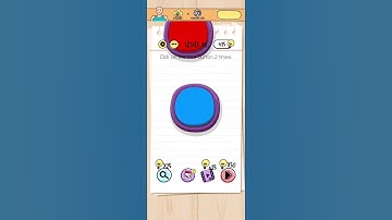 Click on the Blue button 6 times Brain Test 92