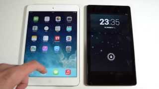 Retina iPad mini 2 vs Nexus 7 2013 - Size, Performance, Browser, Gaming Comparison