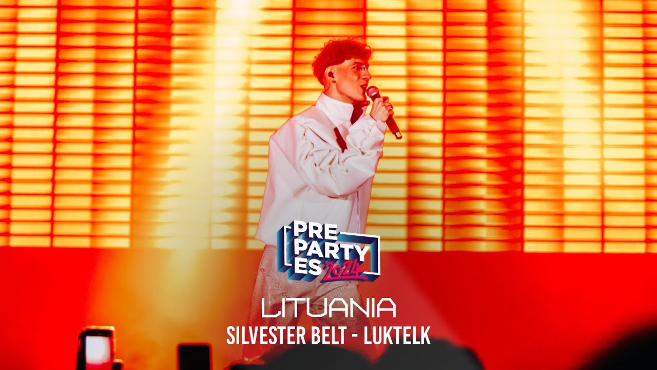 Silvester Belt - Luktelk | LITHUANIA 🇱🇹 | Lyrics | Eurovision 2024