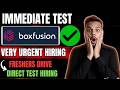 Very Urgent - Direct Test Hiring | Off Campus Drive for 2026, 2025 Batch | 3 Roles |No Shortlisting