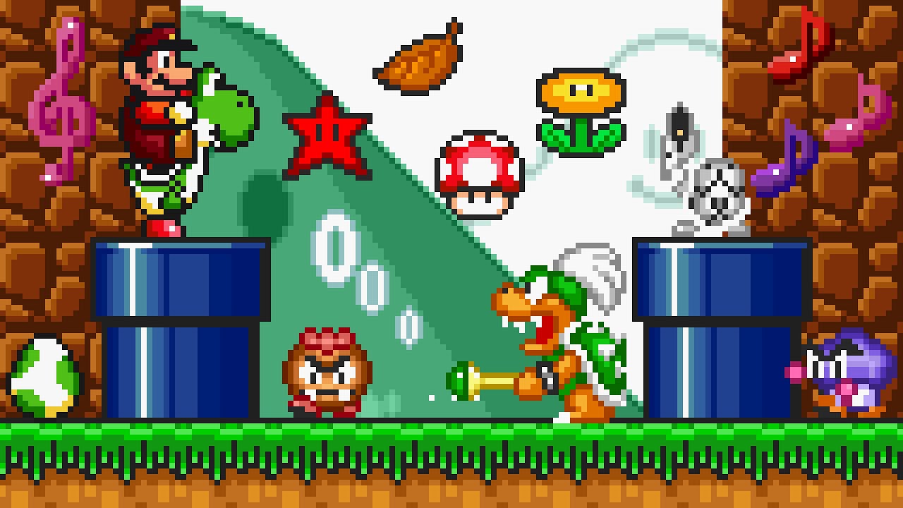 Super Mario Bros. S - The All-Stars Update - Jogos Online Wx