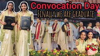 My convocation 🎓 ceremony| Now we officially graduate #convocationday #vlog #raipur #igkv