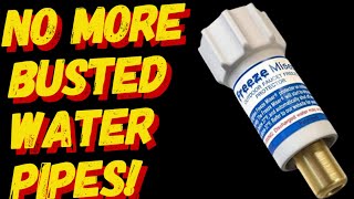 PREVENT YOUR PIPES FROM FREEZING WITH THE AMAZING FREEZE MISER