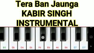 tera-ban-jaunga-instrumental-kabir-singh-mini-part-piano