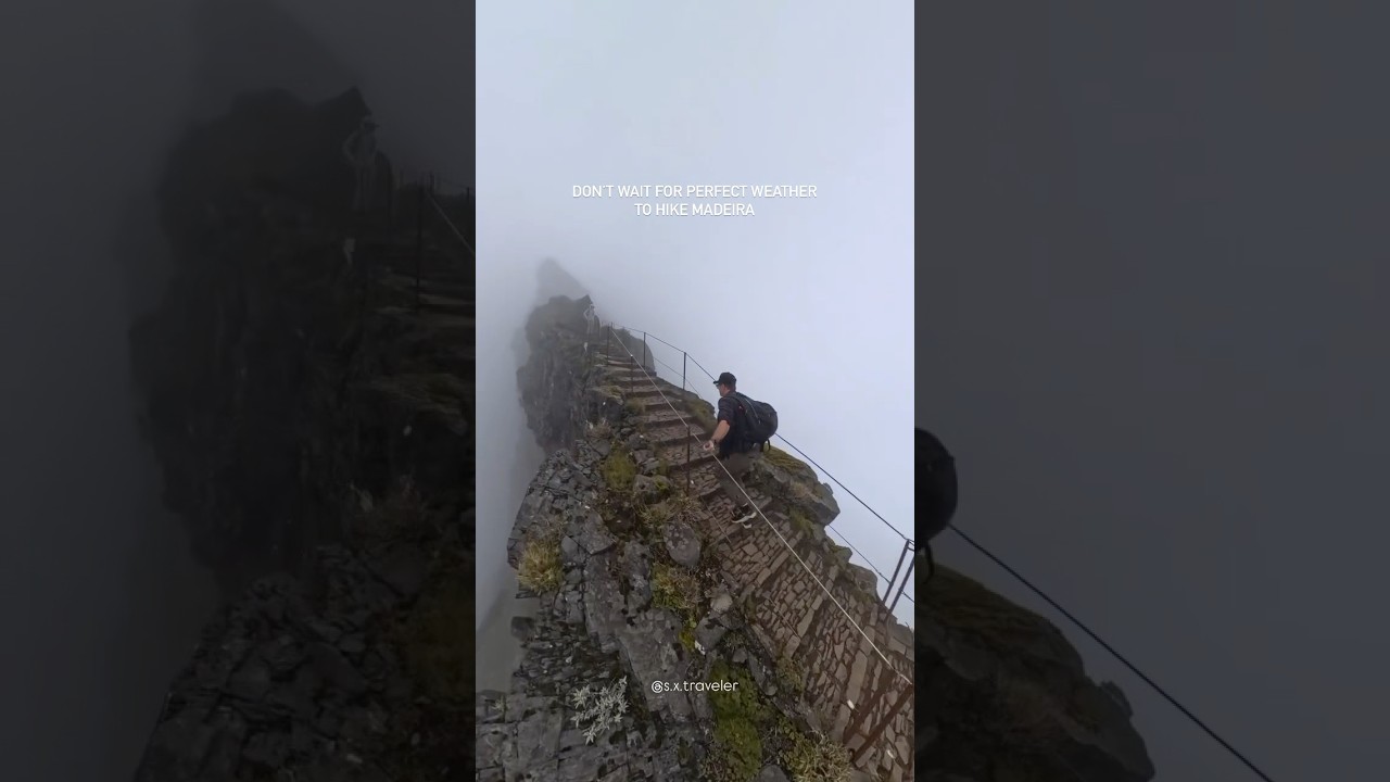 Don’t wait for perfect weather to hike Madeira