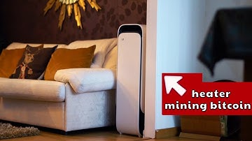 Heatbit Review | Heater that mines Bitcoin | I show Bitcoin earnings | Sound test | Heat test