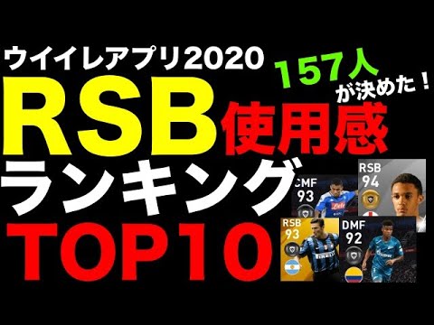 2020 ランキング ウイイレ 選手