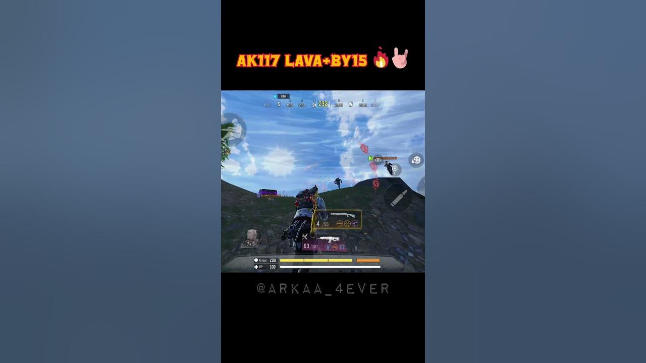 Squad wipe with Ak117 lava remix and BY15🔥🤩#codm #codmobile  #codmbrprosquadwipe #shorts