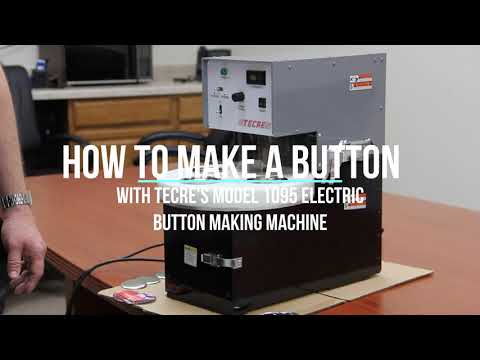 How to make a refrigerator magnet button with a button maker