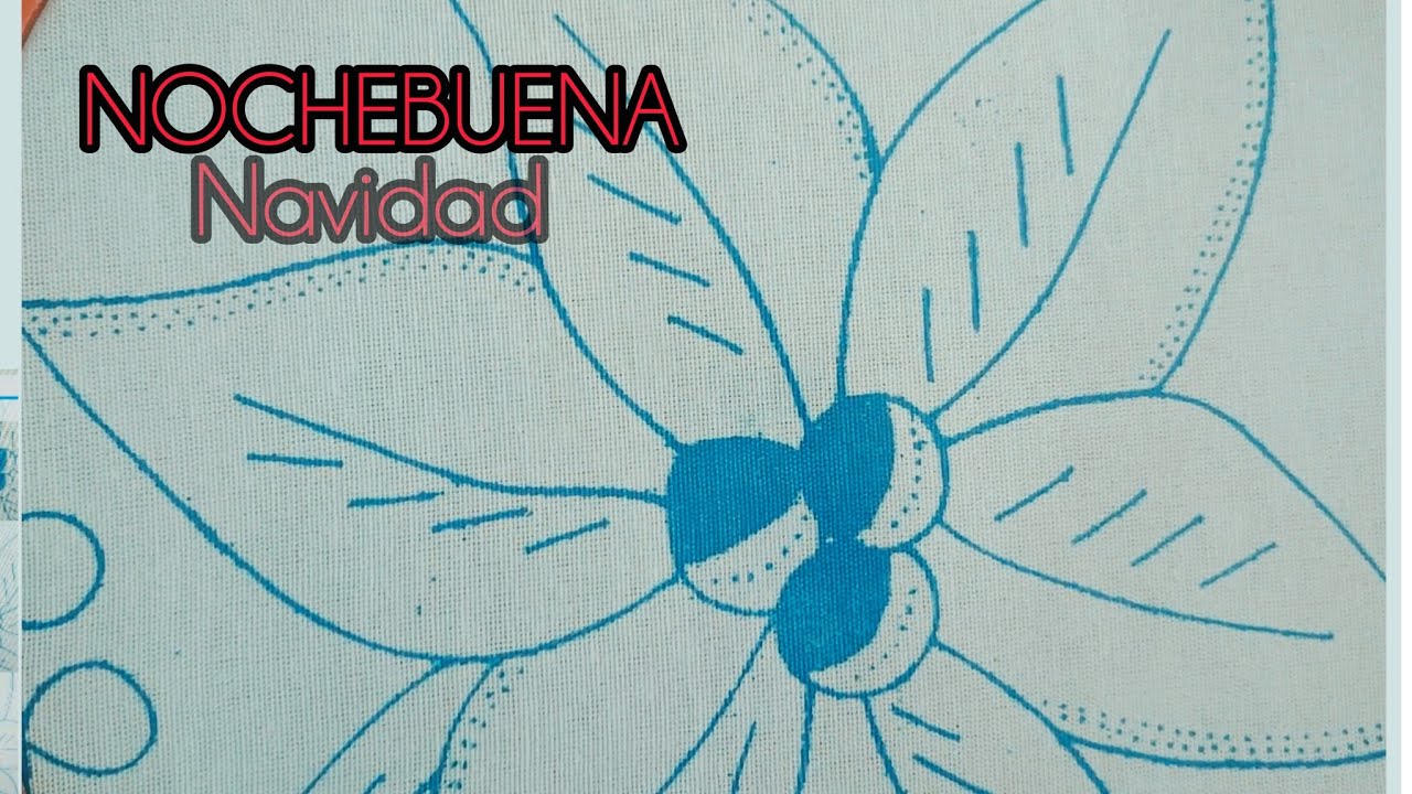 PUNTADA PARA NOCHEBUENA 🥰🥰 A Bordar con Tiempo ⏱️😉