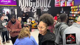 Inside of King Of Budz on 4/20 🍃 