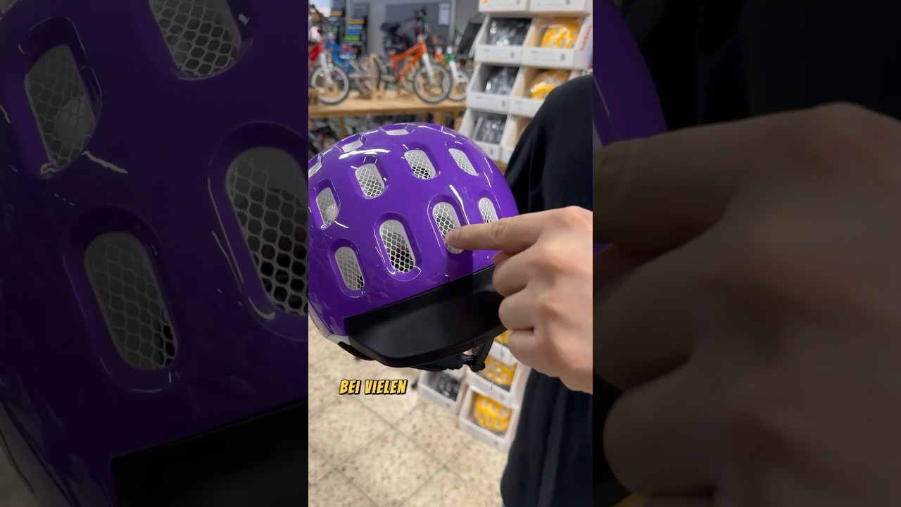 Dieser Helm ist perfekt für Kinder! 