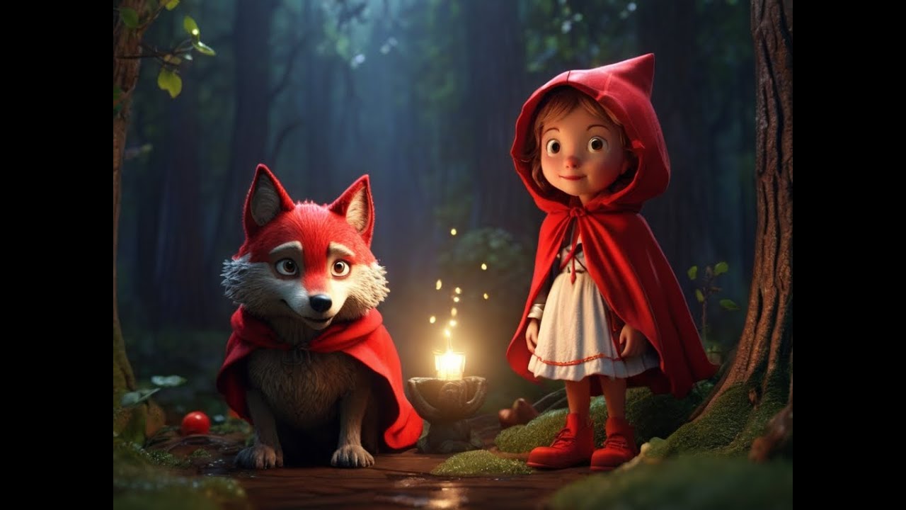 Twisted Tales: Little Red Riding Hood's Magical Transformation