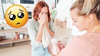 MEETING A BABY FOR THE FIRST TIME (Aspyn + Parker's Baby)