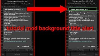 Tutorial Make Background Alert Titlework In All Gg