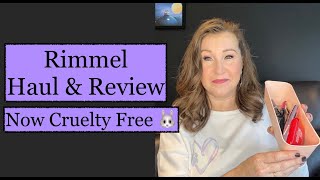 Rimmel Makeup Haul & Review - Now Cruelty Free! 🐰