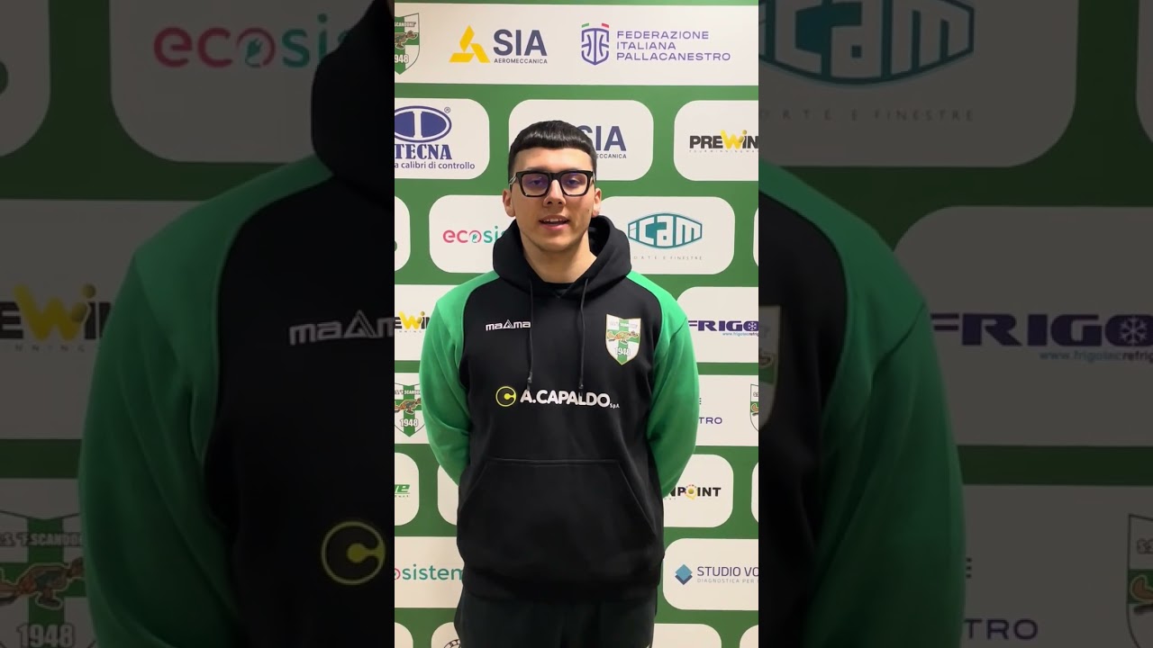 Presentazione gara tra Basket School Messina e la Scandone Avellino