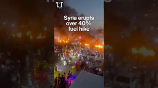 Protests Break Out in Syria Over Fuel Price Hike, Biggest Since Assad's Fall #syria #deisel #fuel