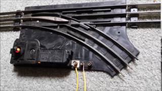 Lionel 1122 Remote Control Turnout Non-Derailing - YouTube