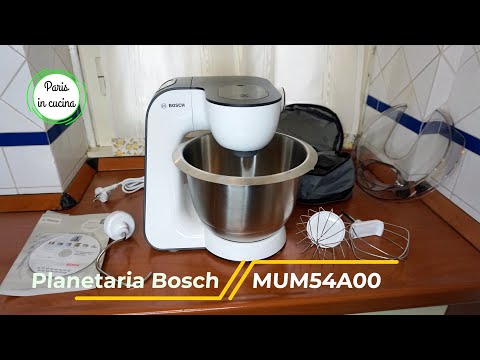 Planetaria Bosch MUM54A00 Recensione dopo 6 mesi di utilizzo (SUB ENG-FRA-ESP-GER)