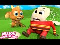 Humpty Dumpty as Fireman | BillionSurpriseToys - Nursery Rhymes & Kids Songs