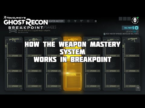 How the Weapon Mastery system works in Ghost Recon: Breakpoint