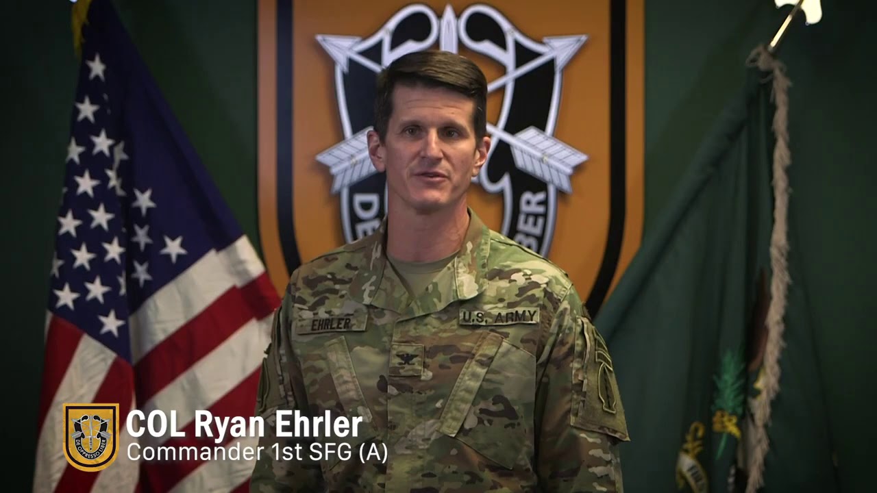 1st Special Forces Group (Airborne) Veterans 2020 YouTube