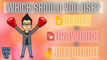 Google Slides vs Drawings vs Jamboard | Which Should You Use?