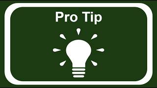 Range Making Assumptions Pro Tip