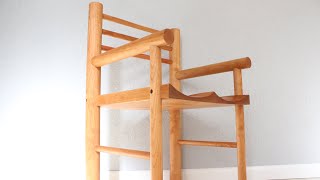 Making a Cherry Low Back Chair @parillaworks