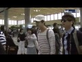 BNT 120511 Super Junior at Gimpo airport to Tokyo news coverage