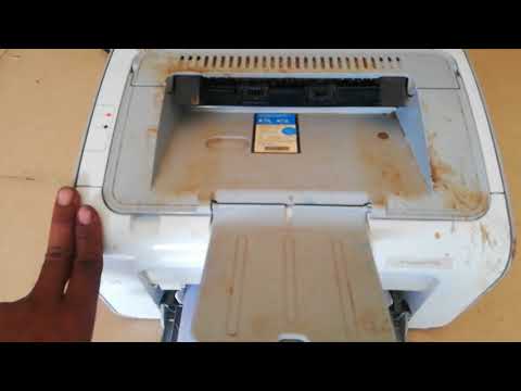 How to test Printer laser jet HP 1102- HP laser jet 1102-Test Print Hp 1102,