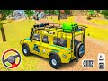 Crazy Offroad Jeep Adventure on Cliff Road | Android Gameplay