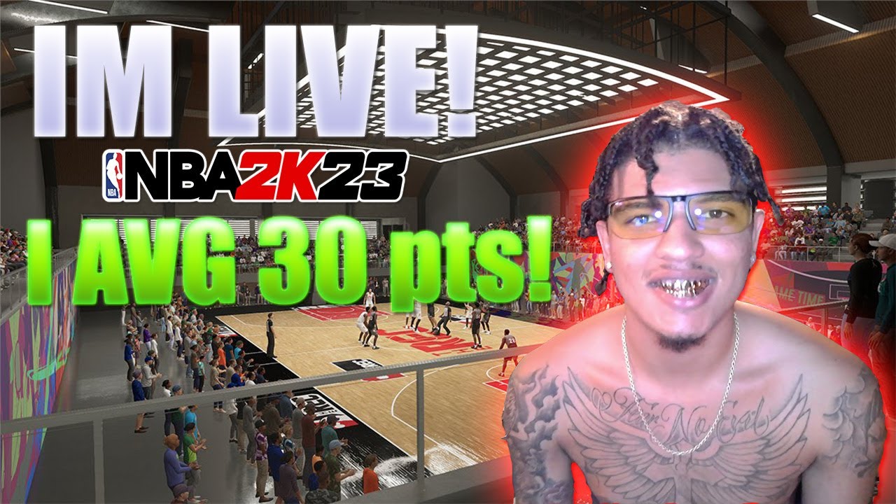 I AVG 30pts in REC!🦍 NBA 2K23 NEXT GEN LIVE STREAM!🔥