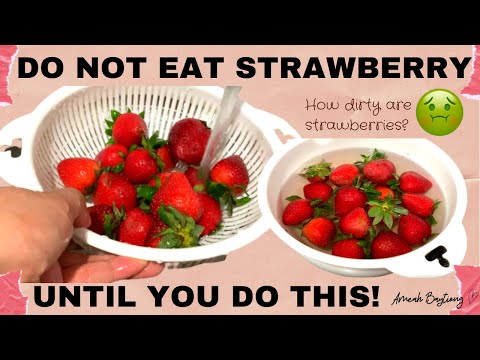 Video: How To Wash Strawberries