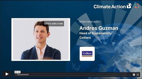 Interview with Andres Guzman at Colliers | #SIF21