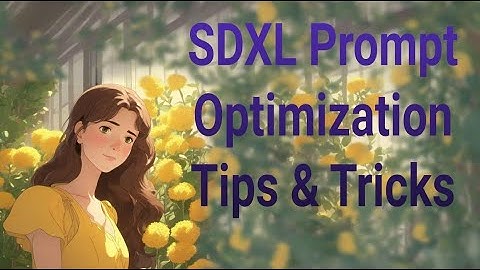 Mastering Prompt Optimization for AI Image Generation with SDXL & ComfyUI