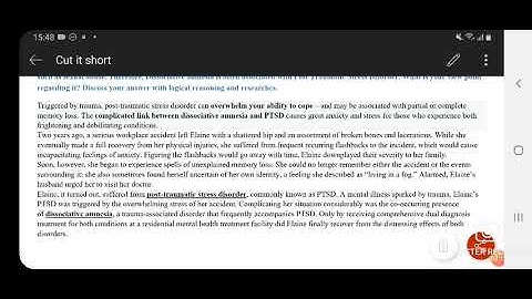 PSY404 || Abnormal Psychology || GDB || Dissociative Amnesia