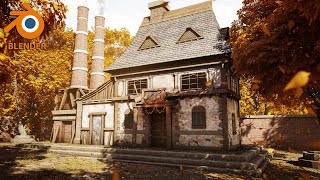 Made with Blender - 3D Environment - Timelapse